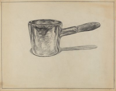 Louche en étain - Hyman Pearlman