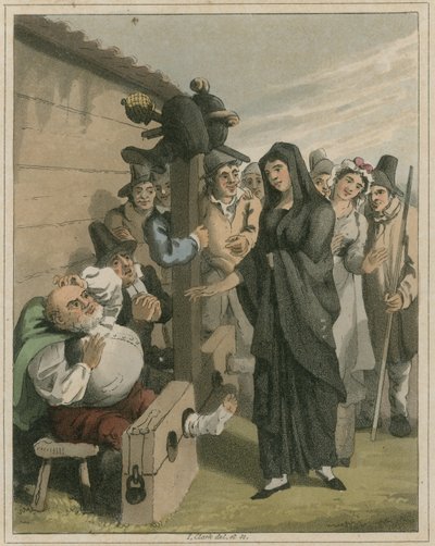 Illustration de Hudibras par Samuel Butler - I Clark