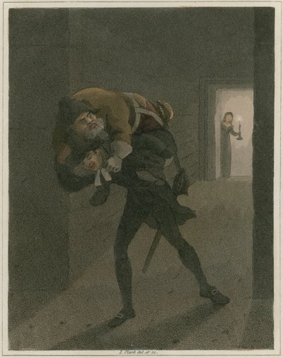 Illustration de Hudibras par Samuel Butler - I Clark