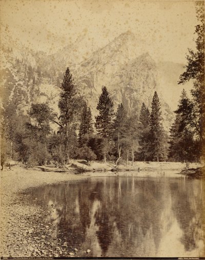 Les Trois Frères, 4,000 ft. (vue sur la vallée) - I. W. Taber