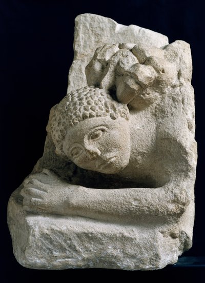 Homme attaqué par un lion, Fragment d