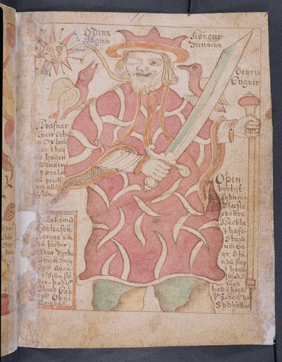 Odin, de Melsteds Edda - Icelandic School