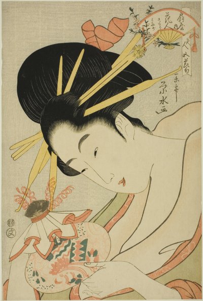 La courtisane Hanahito de l