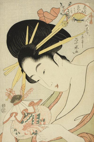 La courtisane Hanahito de l