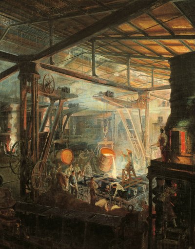 La Fonderie, vers 1864 - Ignace Francois Bonhomme