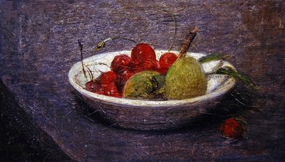 Cerises et Amandes - Ignace Henri Jean Fantin Latour