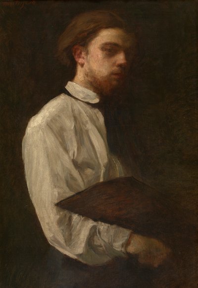 Autoportrait - Ignace Henri Jean Fantin Latour
