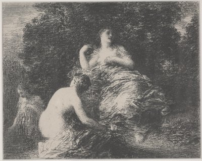 Les Baigneuses - Ignace Henri Jean Fantin Latour