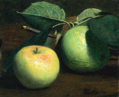 Deux pommes - Ignace Henri Jean Fantin Latour