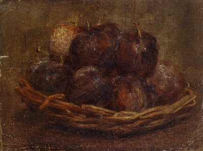 Un panier de prunes, 1869 - Ignace Henri Jean Fantin Latour