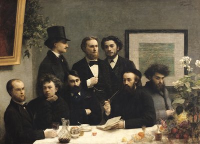 Un coin de la table - Ignace Henri Jean Fantin Latour