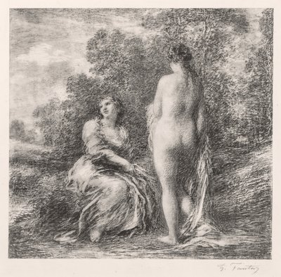 Baigneurs, 1881 - Ignace Henri Jean Fantin Latour