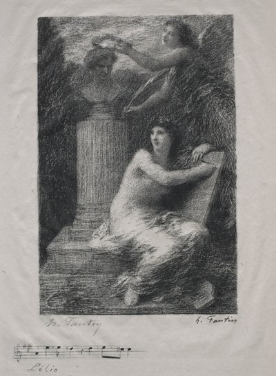 À Berlioz - Ignace Henri Jean Fantin Latour