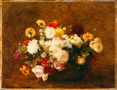 Bouquet de fleurs, 1894 - Ignace Henri Jean Fantin Latour