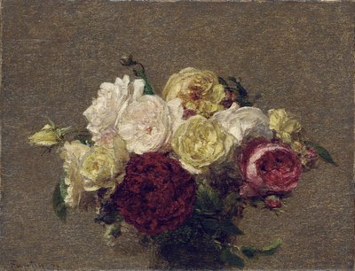 Bouquet de Roses, 1879 - Ignace Henri Jean Fantin Latour