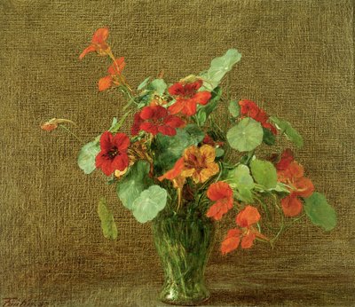 Capucines - Ignace Henri Jean Fantin Latour