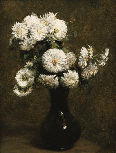 Chrysanthèmes, 1871 - Ignace Henri Jean Fantin Latour