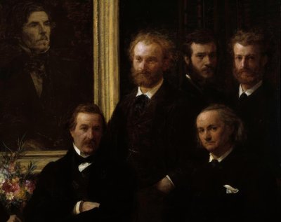 Hommage à Delacroix - Ignace Henri Jean Fantin Latour