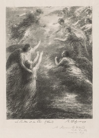 Le Paradis et la Péri, 1893 - Ignace Henri Jean Fantin Latour
