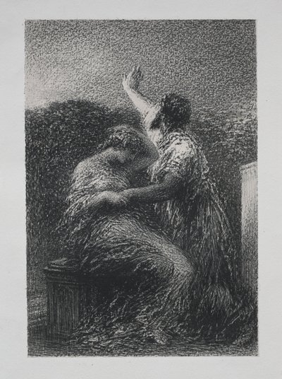 Le mage Baltazar et Fatime, 1891 - Ignace Henri Jean Fantin Latour