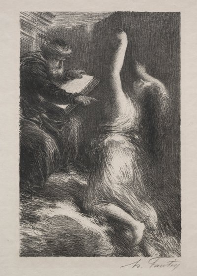 Parsifal, Acte II : Évocation de Kundry - Ignace Henri Jean Fantin Latour