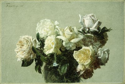 Roses - Ignace Henri Jean Fantin Latour