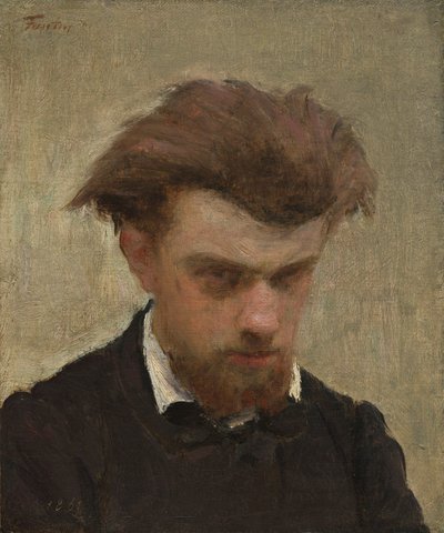 Autoportrait - Ignace Henri Jean Fantin Latour