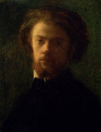 Autoportrait, 1860 - Ignace Henri Jean Fantin Latour