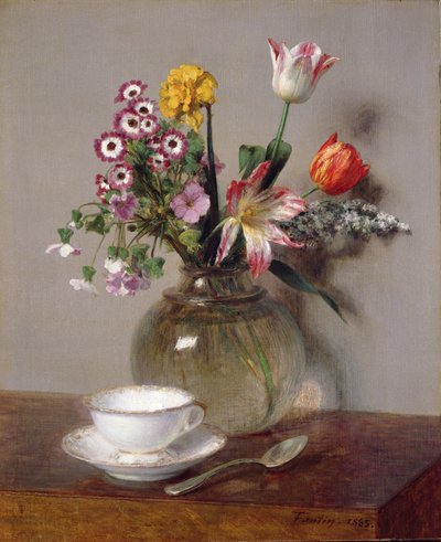 Bouquet de printemps, 1865 - Ignace Henri Jean Fantin Latour