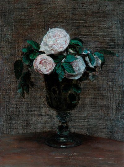 Étude de roses, 1872 - Ignace Henri Jean Fantin Latour