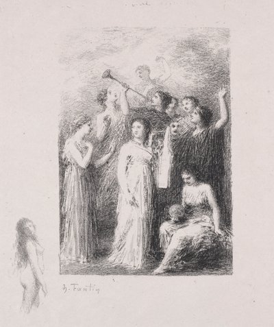 Les Aveugles - Ignace Henri Jean Fantin Latour