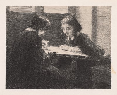 Les Brodeuses, 1898 - Ignace Henri Jean Fantin Latour