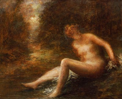 La Chasseresse - Ignace Henri Jean Fantin Latour