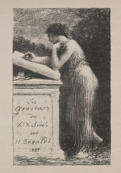 La lithographie, 1887 - Ignace Henri Jean Fantin Latour
