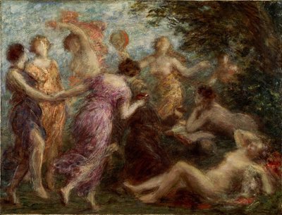 La tentation de Saint Antoine - Ignace Henri Jean Fantin Latour