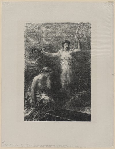 À Victor Hugo - Ignace Henri Jean Fantin Latour