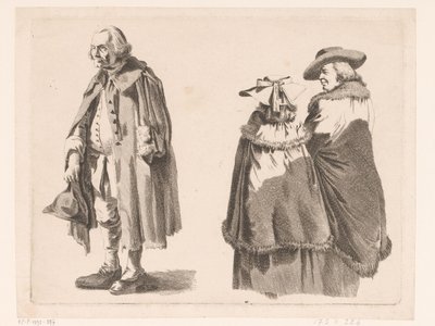 Composition avec trois figures debout - Ignace Joseph de Claussin (attributed to)