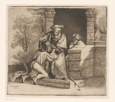 Retour du fils prodigue - Ignace Joseph de Claussin (attributed to)