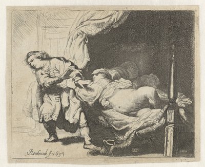 Joseph et la femme de Potiphar - Ignace Joseph de Claussin