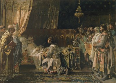 Les Derniers Moments du Roi Jacques Ier (1207-76) le Conquérant - Ignacio Pinazo Camarlech