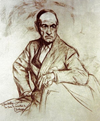 Ortega y Gasset José (1883–1955) – Philosophe et essayiste espagnol du XXe siècle - Ignacio Zuloaga y Zabaleta