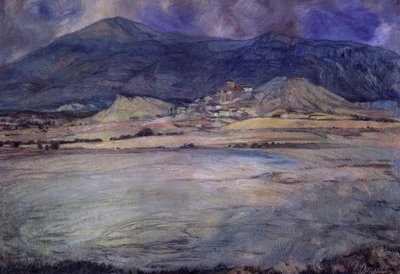 Village de Saragosse - Ignacio Zuloaga y Zabaleta