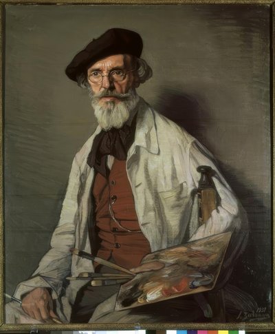 Pablo Uranga, Portrait / Peinture de Zuloaga - Ignacio Zuloaga y Zabaleta
