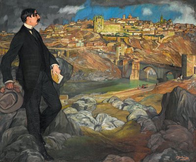 Portrait de Maurice Barrès - Ignacio Zuloaga y Zabaleta