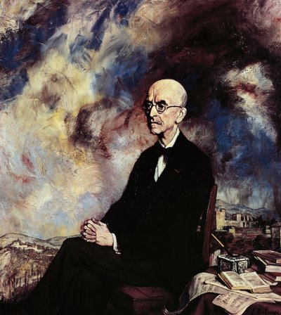 Portrait du compositeur espagnol Manuel de Falla - Ignacio Zuloaga y Zabaleta