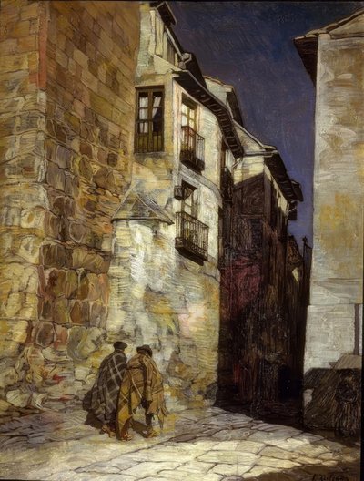 Ségovie de nuit - Ignacio Zuloaga y Zabaleta