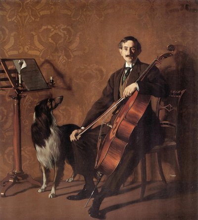 Portrait du violoncelliste Juan de Azurmendi - Ignacio Zuloaga y Zabaleto