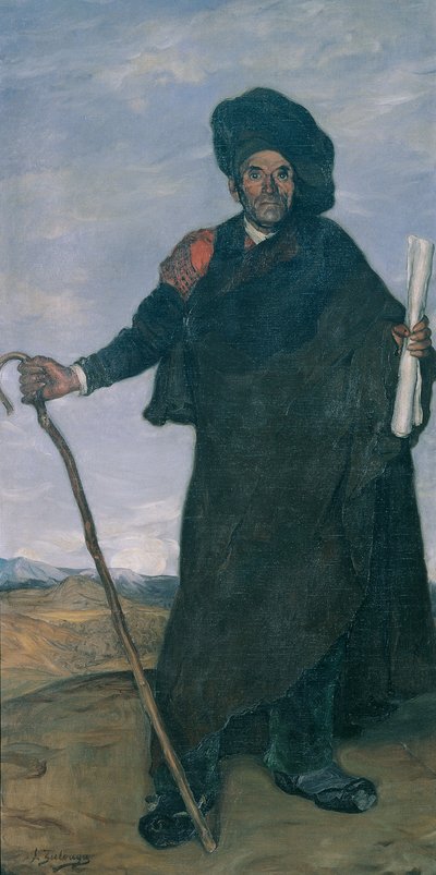 Portrait du poète Don Miguel, vers 1900 - Ignacio Zuloaga y Zabaleto