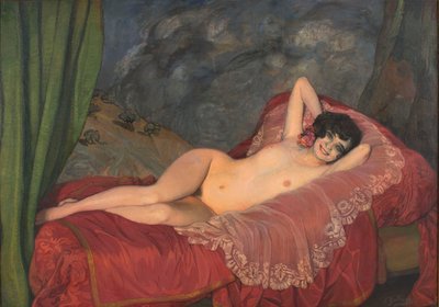 Nu rouge - Ignacio Zuloaga y Zabaleto