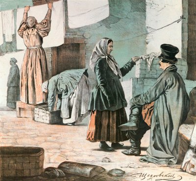 Blanchisseuses, 1846 - Ignati Shchedrovsky